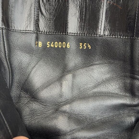 Saint Laurent eel skin boots - Picture 11 of 12